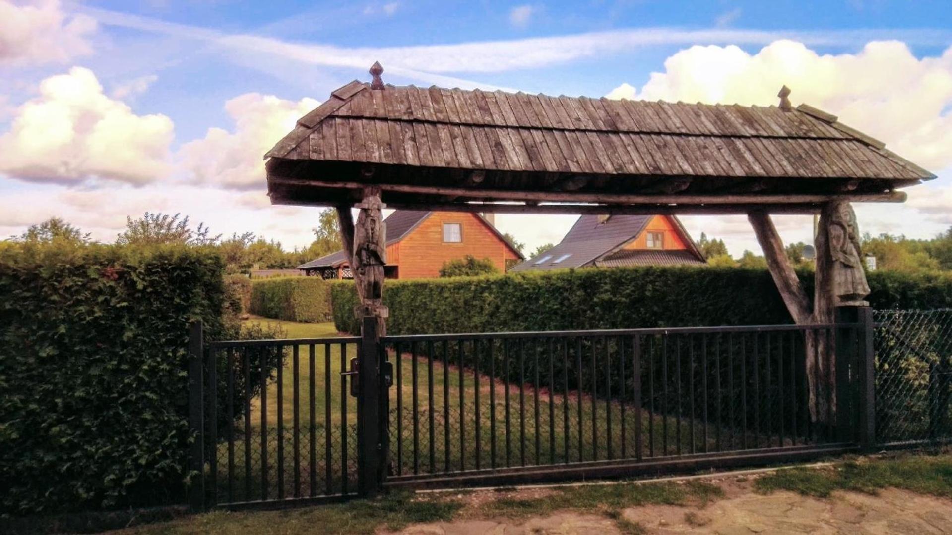 Willa Holzhuette Mit Ueberdachter Terrasse Und Garten - B43793 Kopalino Zewnętrze zdjęcie